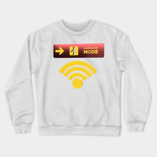 Airplane Mode 3D Crewneck Sweatshirt